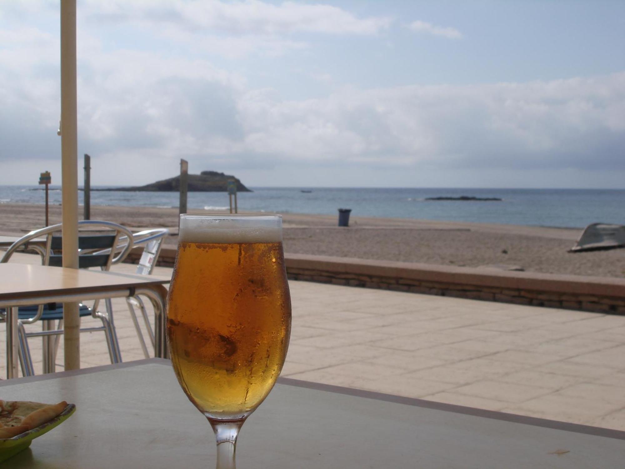 Pension Sol Y Playa Carboneras Eksteriør bilde