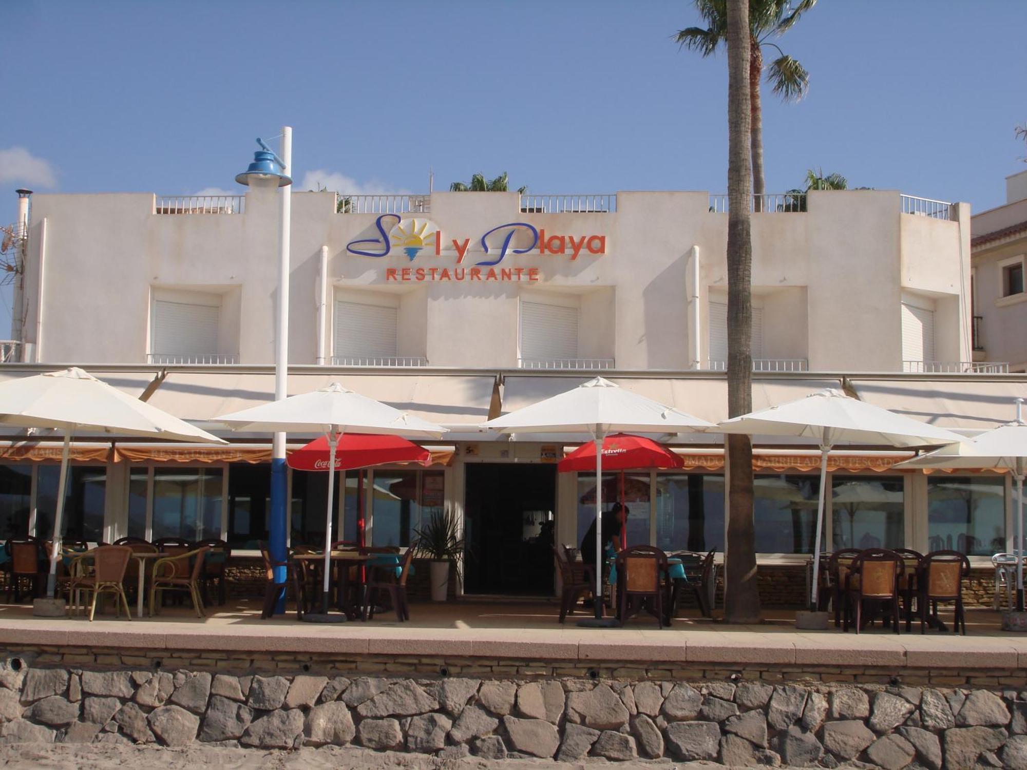Pension Sol Y Playa Carboneras Eksteriør bilde