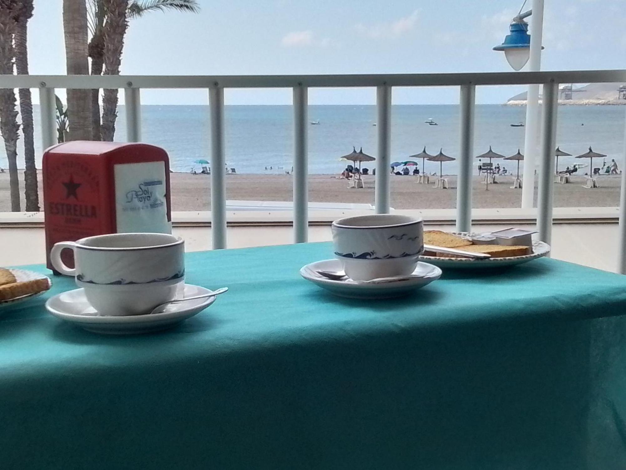 Pension Sol Y Playa Carboneras Eksteriør bilde